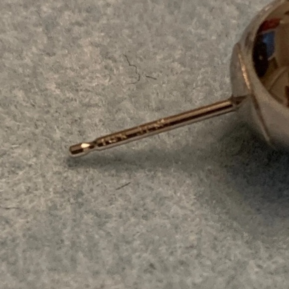 14K White Gold Earrings - Picture 7 of 10